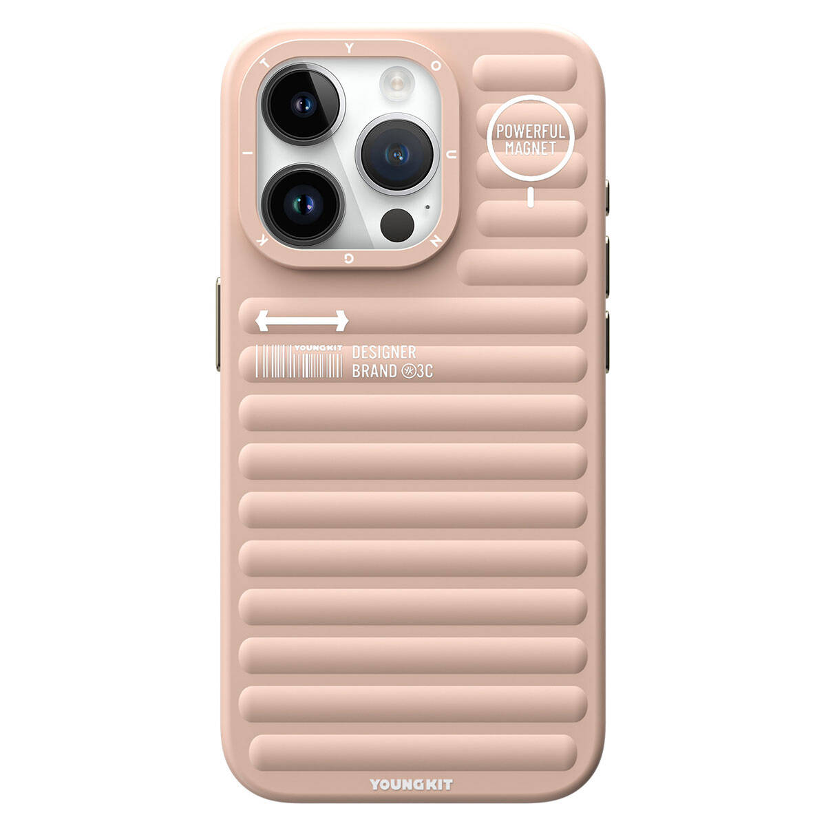 YoungKit Original Serisi iPhone 15 Pro Mat Renkli Tasarım Telefon Kılıfı - 1 YoungKit Original Serisi iPhone 15 Pro Mat Renkli Tasarım Telefon Kılıfı - 1